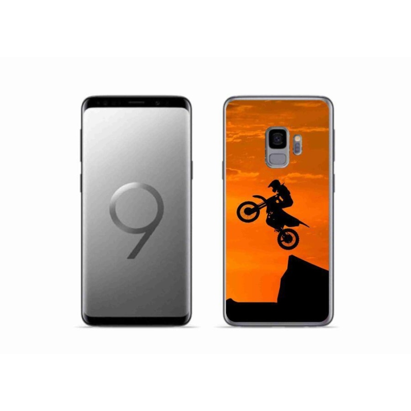 Gélový kryt mmCase na mobil Samsung Galaxy S9 - motocross