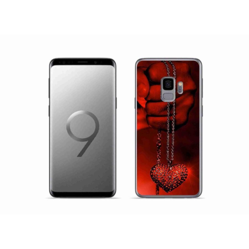 Gélový kryt mmCase na mobil Samsung Galaxy S9 - náhrdelník