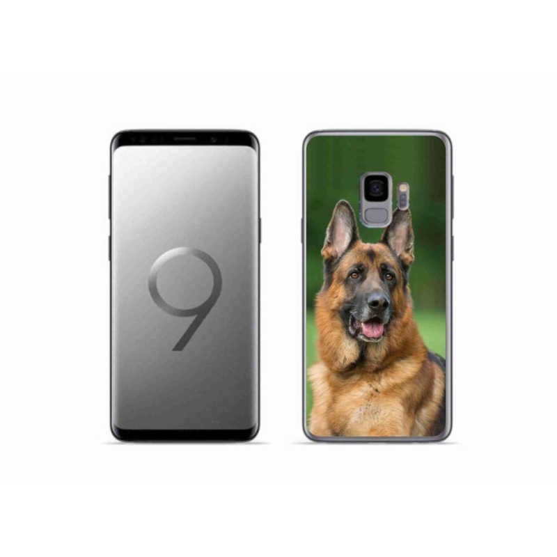 Gélový kryt mmCase na mobil Samsung Galaxy S9 - nemecký ovčiak