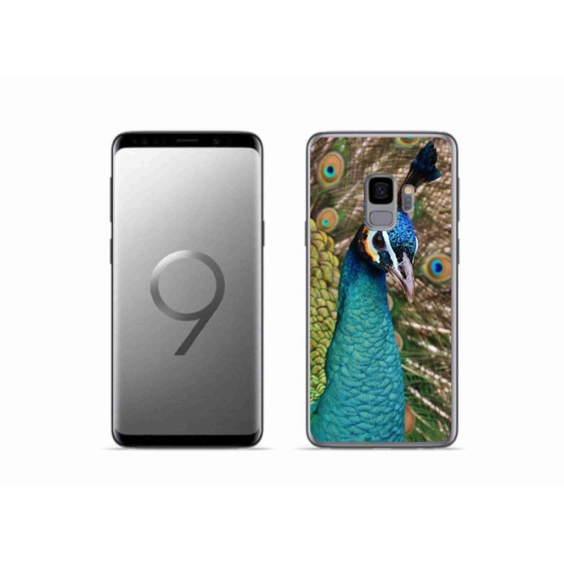 Gélový kryt mmCase na mobil Samsung Galaxy S9 - páv