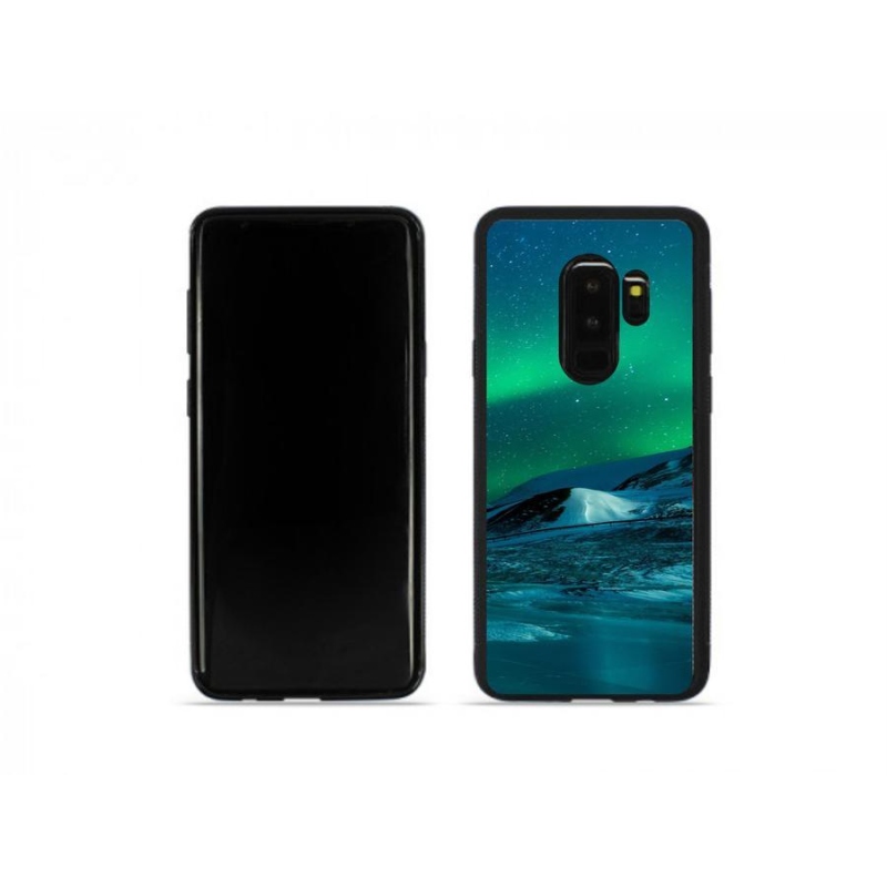 Gélový kryt mmCase na mobil Samsung Galaxy S9 Plus - polárna žiara