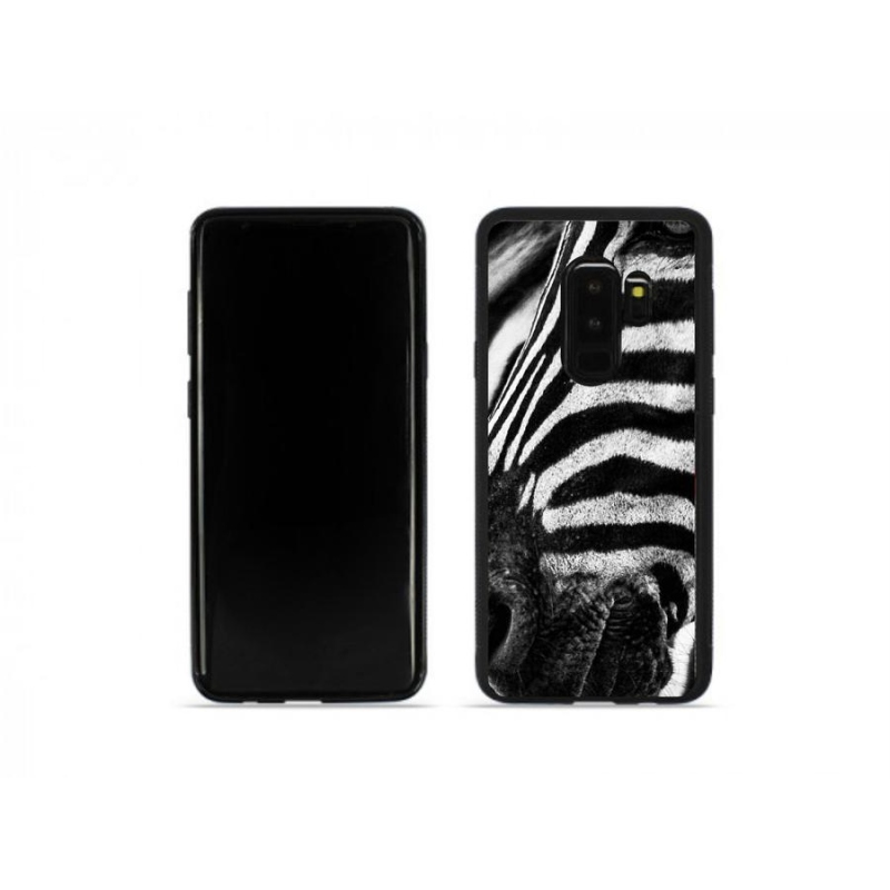 Gélový kryt mmCase na mobil Samsung Galaxy S9 Plus - zebra