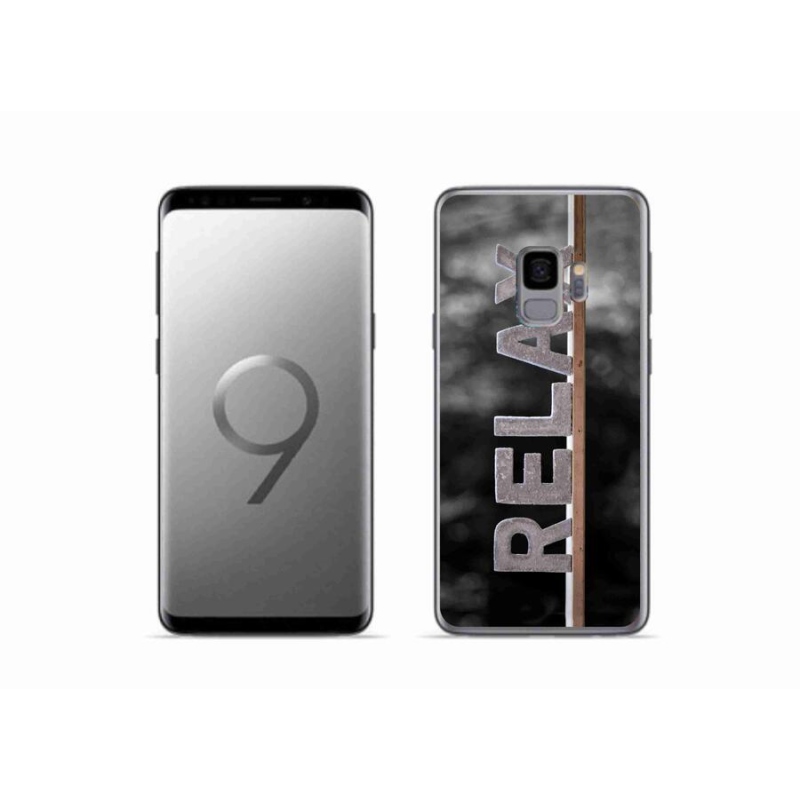 Gélový kryt mmCase na mobil Samsung Galaxy S9 - relax 1