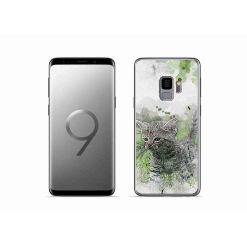 Gélový kryt mmCase na mobil Samsung Galaxy S9 - roztomilé mačiatko 1