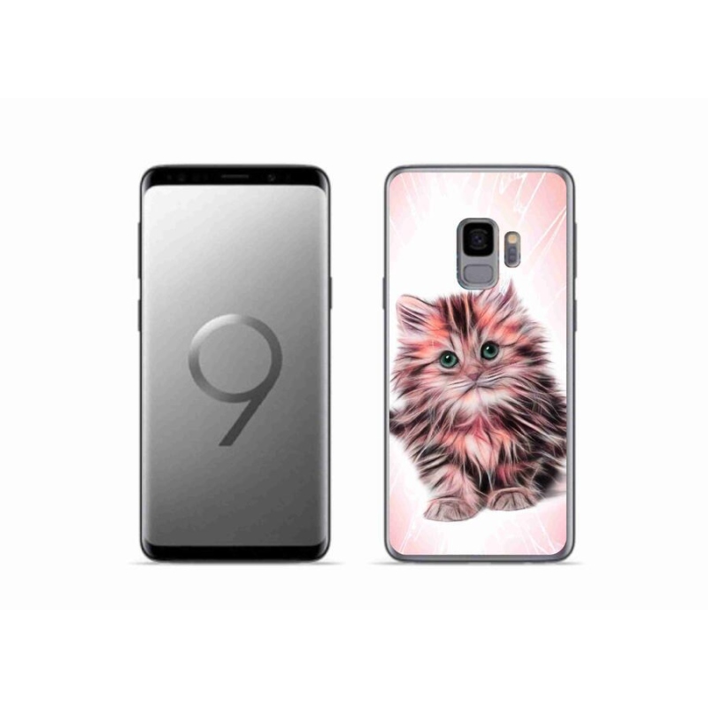 Gélový kryt mmCase na mobil Samsung Galaxy S9 - roztomilé mačiatko