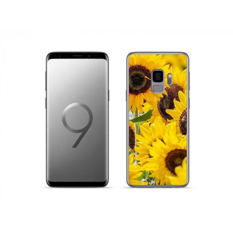 Gélový kryt mmCase na mobil Samsung Galaxy S9 - slnečnica