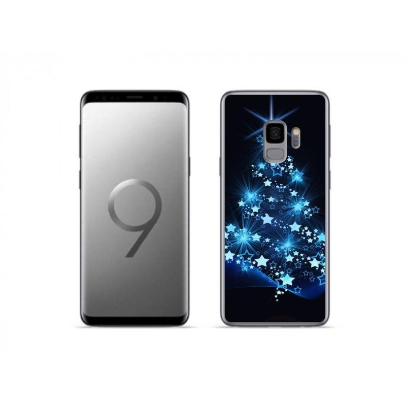 Gélový kryt mmCase na mobil Samsung Galaxy S9 - vianočný stromček