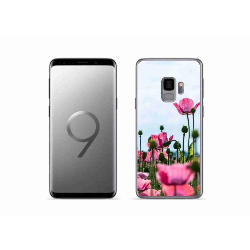 Gélový kryt mmCase na mobil Samsung Galaxy S9 - vlčí mak