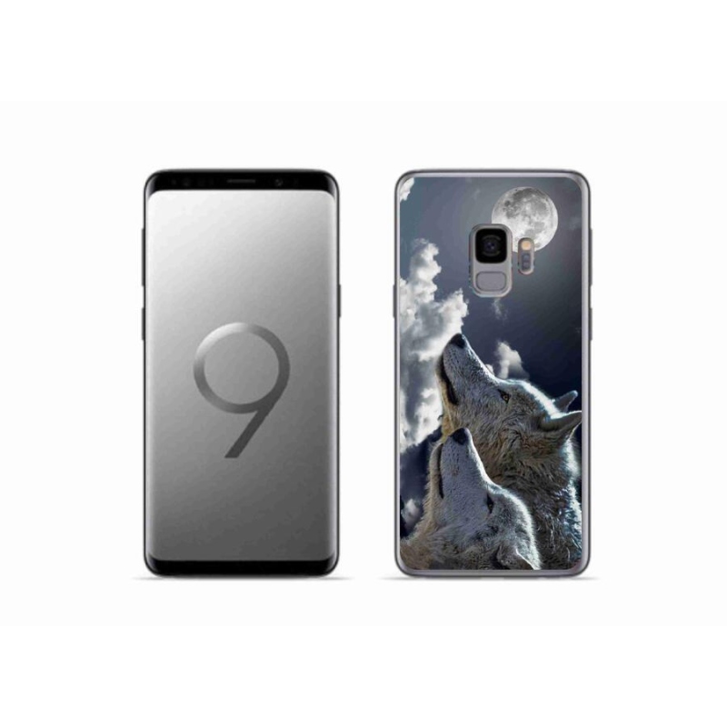 Gélový kryt mmCase na mobil Samsung Galaxy S9 - vlci