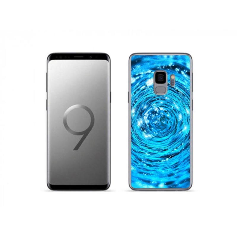 Gélový kryt mmCase na mobil Samsung Galaxy S9 - vodný vír