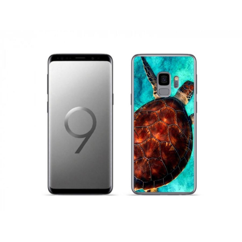 Gélový kryt mmCase na mobil Samsung Galaxy S9 - korytnačka