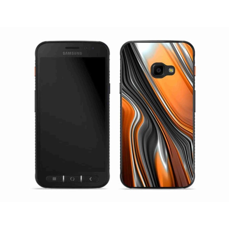 Gélový kryt mmCase na mobil Samsung Galaxy Xcover 4S - abstrakt 3