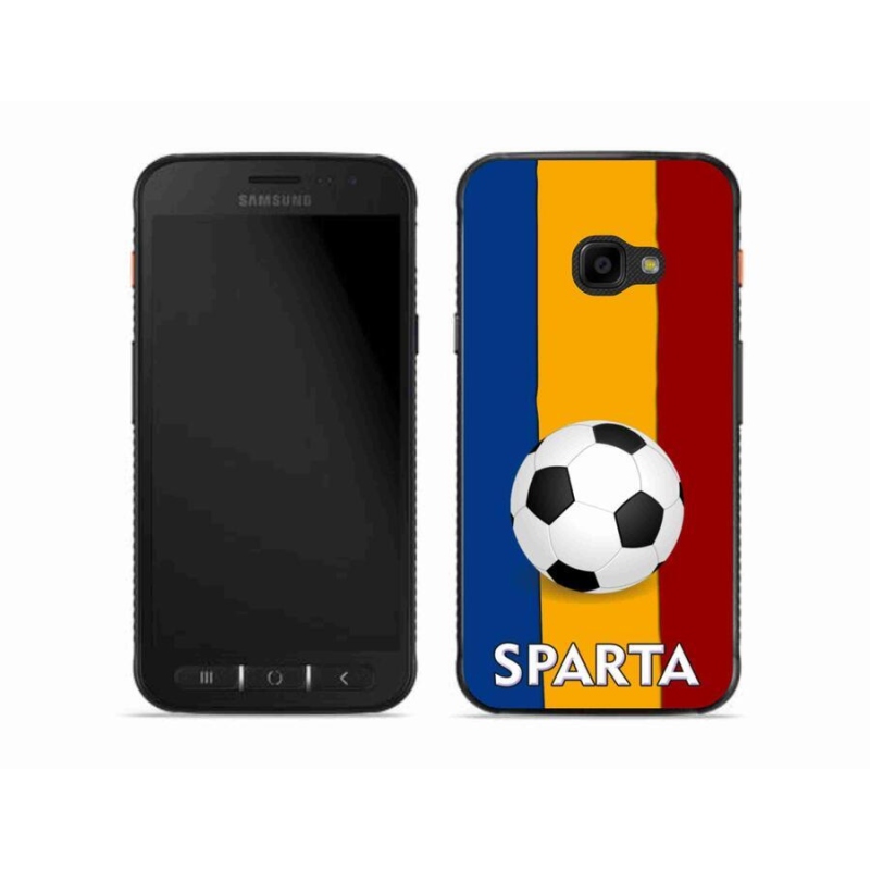 Gélový kryt mmCase na mobil Samsung Galaxy Xcover 4S - futbal 1