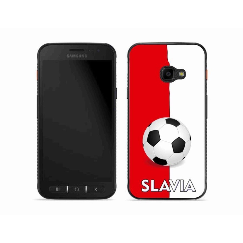 Gélový kryt mmCase na mobil Samsung Galaxy Xcover 4S - futbal 2