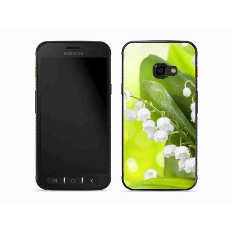 Gélový kryt mmCase na mobil Samsung Galaxy Xcover 4S - konvalinka