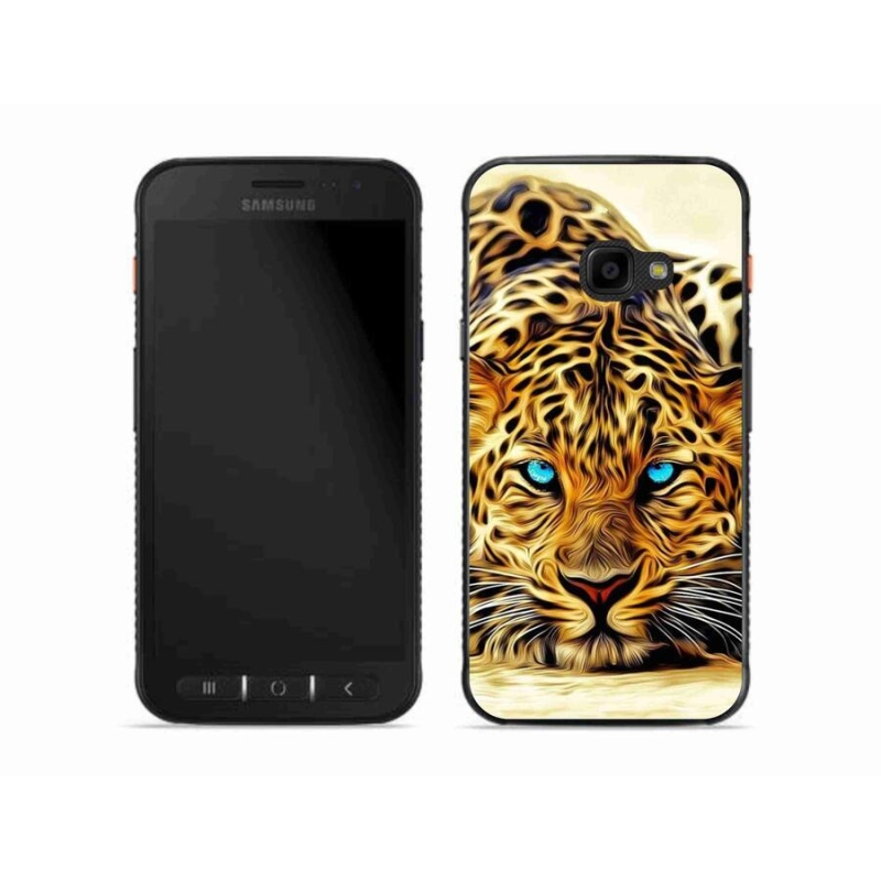 Gélový kryt mmCase na mobil Samsung Galaxy Xcover 4S - kreslený tiger