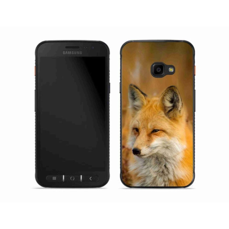 Gélový kryt mmCase na mobil Samsung Galaxy Xcover 4S - líška