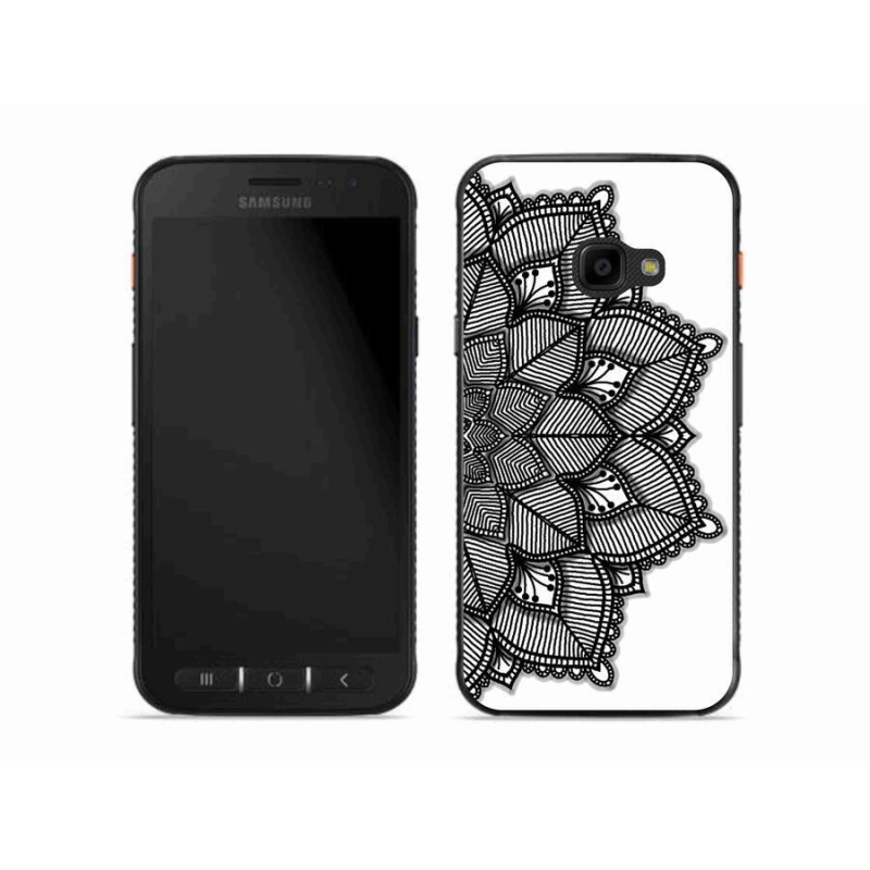 Gélový kryt mmCase na mobil Samsung Galaxy Xcover 4S - mandala