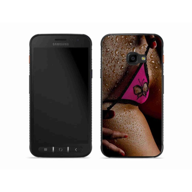 Gélový kryt mmCase na mobil Samsung Galaxy Xcover 4S - sexy žena