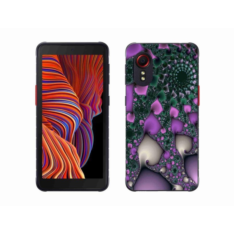 Gélový kryt mmCase na mobil Samsung Galaxy Xcover 5 - abstrakt 7