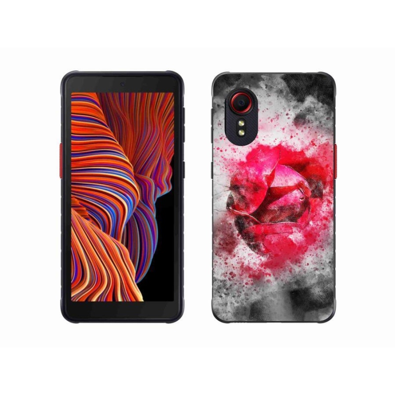 Gélový kryt mmCase na mobil Samsung Galaxy Xcover 5 - abstrakt 9