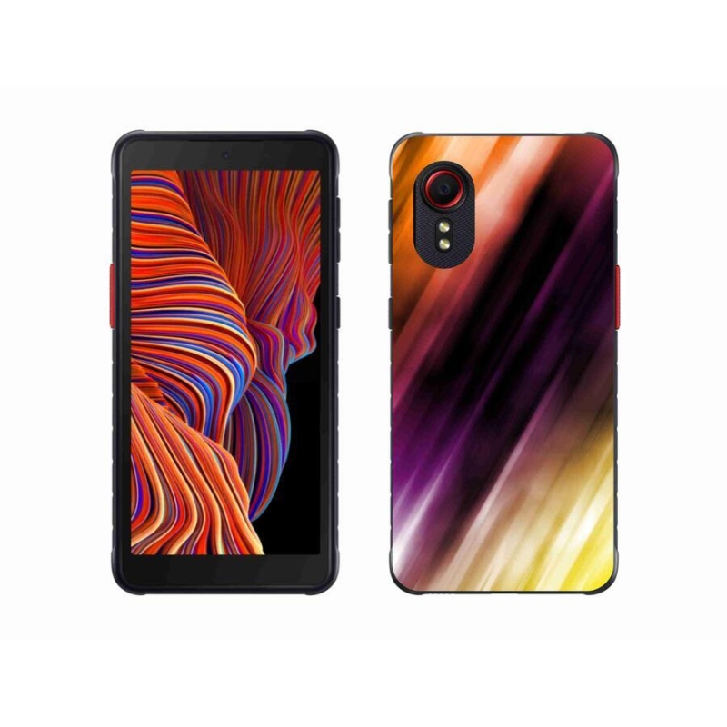 Gélový kryt mmCase na mobil Samsung Galaxy Xcover 5 - abstraktné vzor 5