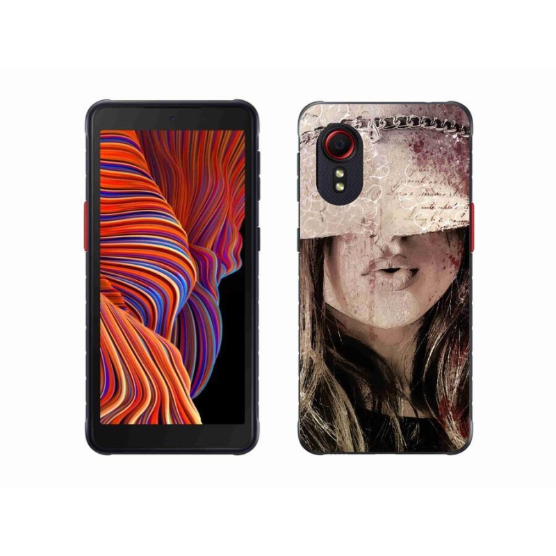 Gélový kryt mmCase na mobil Samsung Galaxy Xcover 5 - dievča