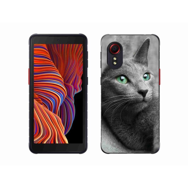 Gélový kryt mmCase na mobil Samsung Galaxy Xcover 5 - mačka 2