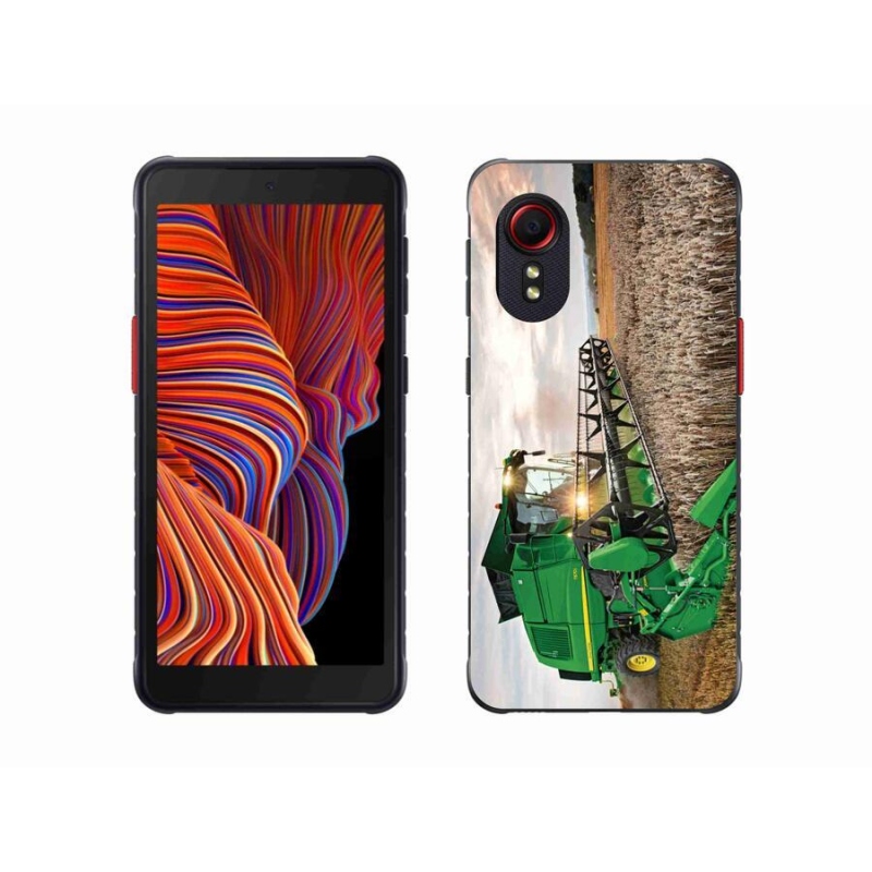 Gélový kryt mmCase na mobil Samsung Galaxy Xcover 5 - kombajn