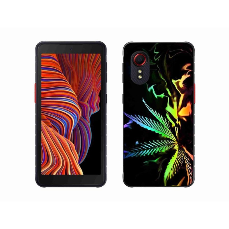 Gélový kryt mmCase na mobil Samsung Galaxy Xcover 5 - konope 2