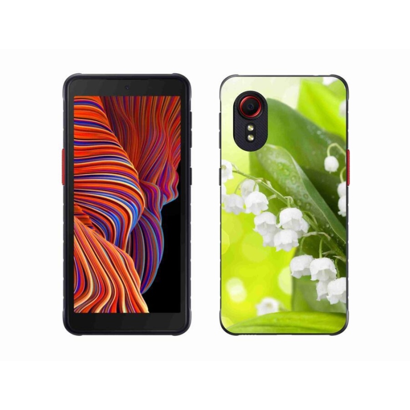 Gélový kryt mmCase na mobil Samsung Galaxy Xcover 5 - konvalinka