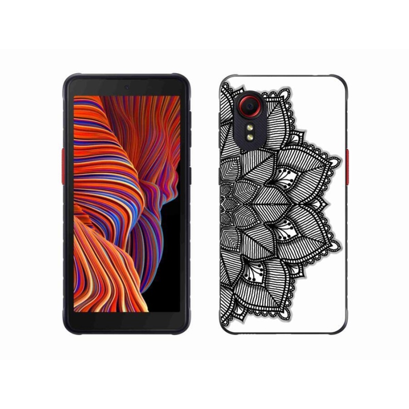 Gélový kryt mmCase na mobil Samsung Galaxy Xcover 5 - mandala