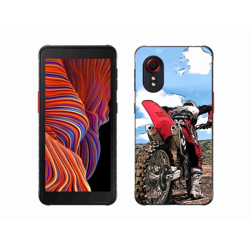 Gélový kryt mmCase na mobil Samsung Galaxy Xcover 5 - moto