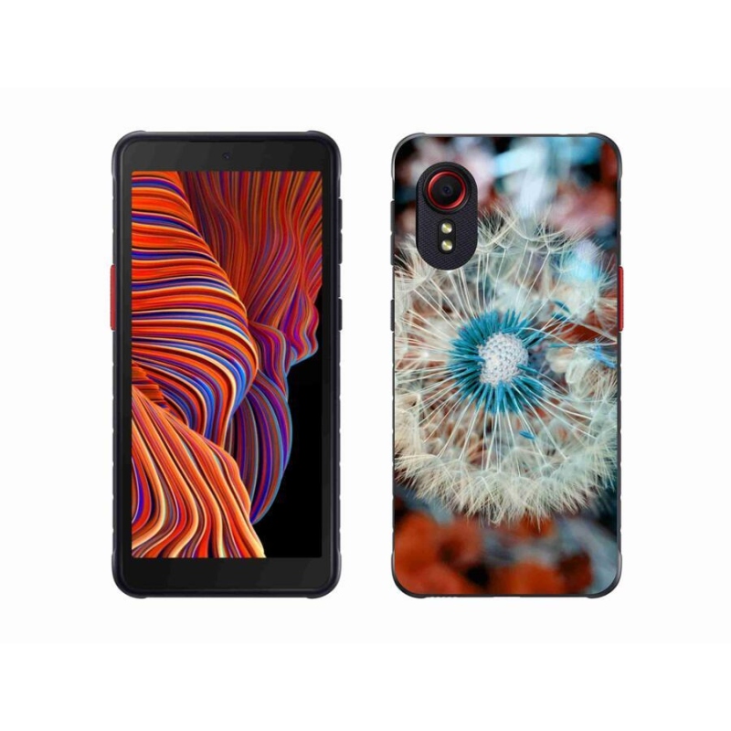 Gélový kryt mmCase na mobil Samsung Galaxy Xcover 5 - odkvitnuté púpava 1