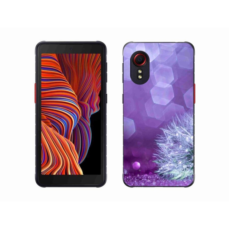 Gélový kryt mmCase na mobil Samsung Galaxy Xcover 5 - odkvitnuté púpava 2