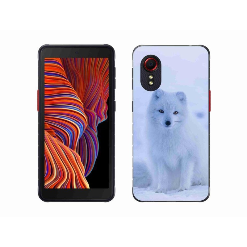 Gélový kryt mmCase na mobil Samsung Galaxy Xcover 5 - polárna líška