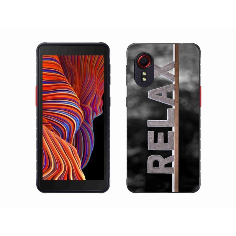 Gélový kryt mmCase na mobil Samsung Galaxy Xcover 5 - relax 1