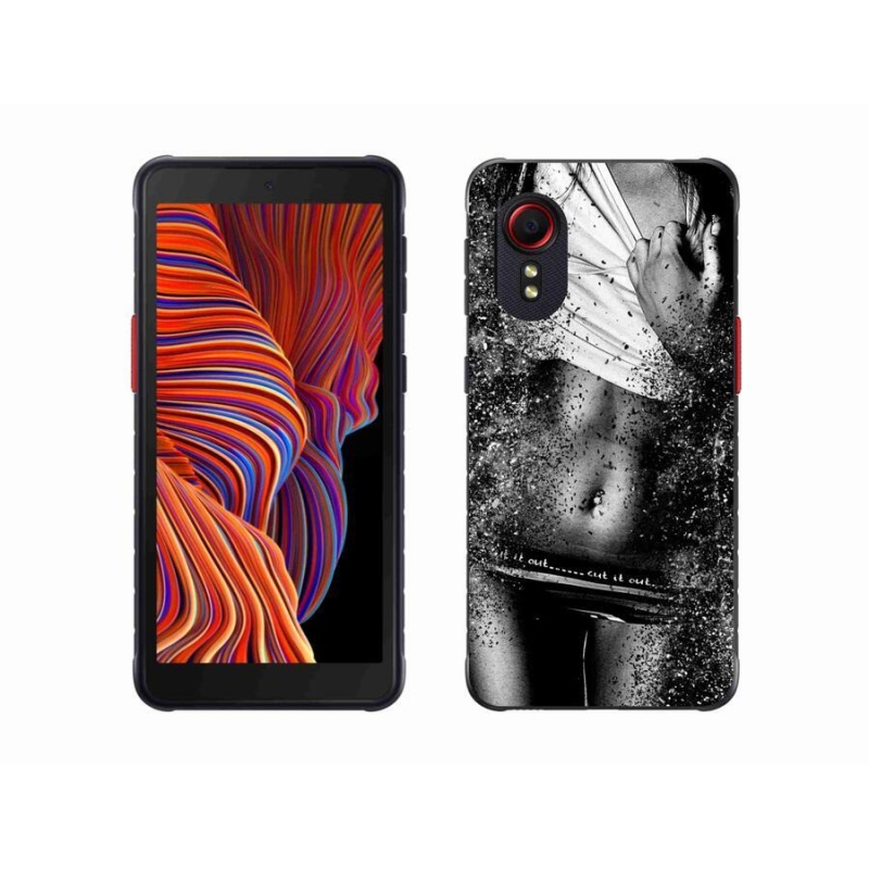 Gélový kryt mmCase na mobil Samsung Galaxy Xcover 5 - sexy žena 1