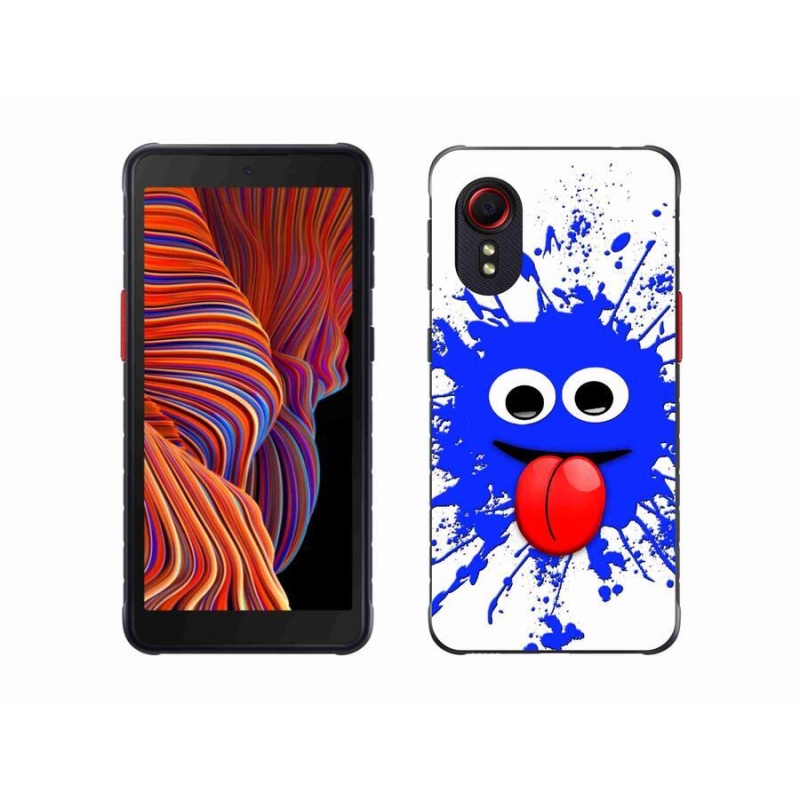 Gélový kryt mmCase na mobil Samsung Galaxy Xcover 5 - strašidlo