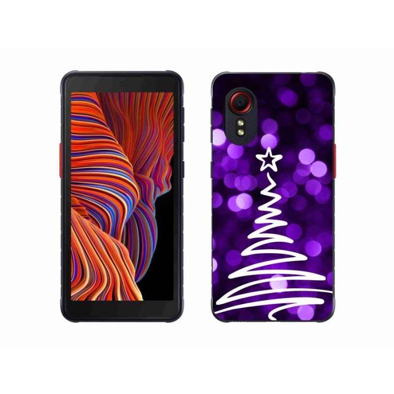 Gélový kryt mmCase na mobil Samsung Galaxy Xcover 5 - stromček