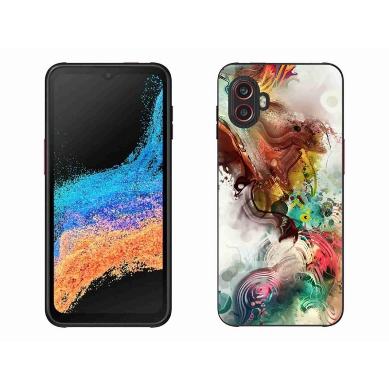 Gélový kryt mmCase na mobil Samsung Galaxy Xcover 6 Pro - abstrakt 1