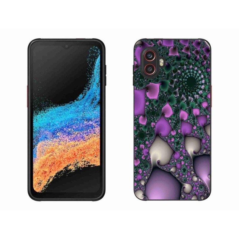 Gélový kryt mmCase na mobil Samsung Galaxy Xcover 6 Pro - abstrakt 7