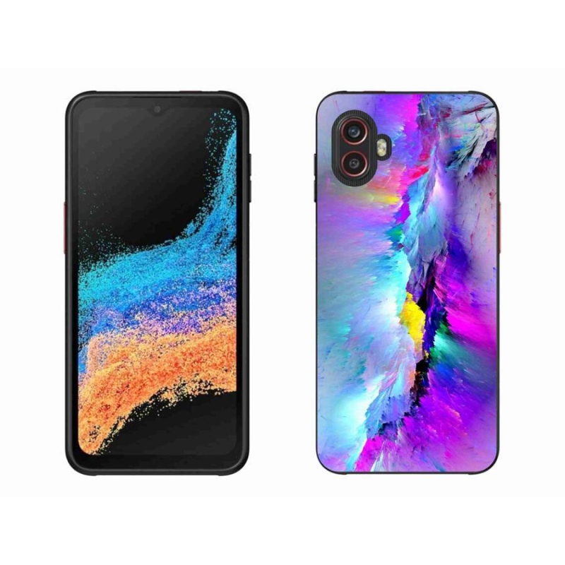 Gélový kryt mmCase na mobil Samsung Galaxy Xcover 6 Pro - abstrakt