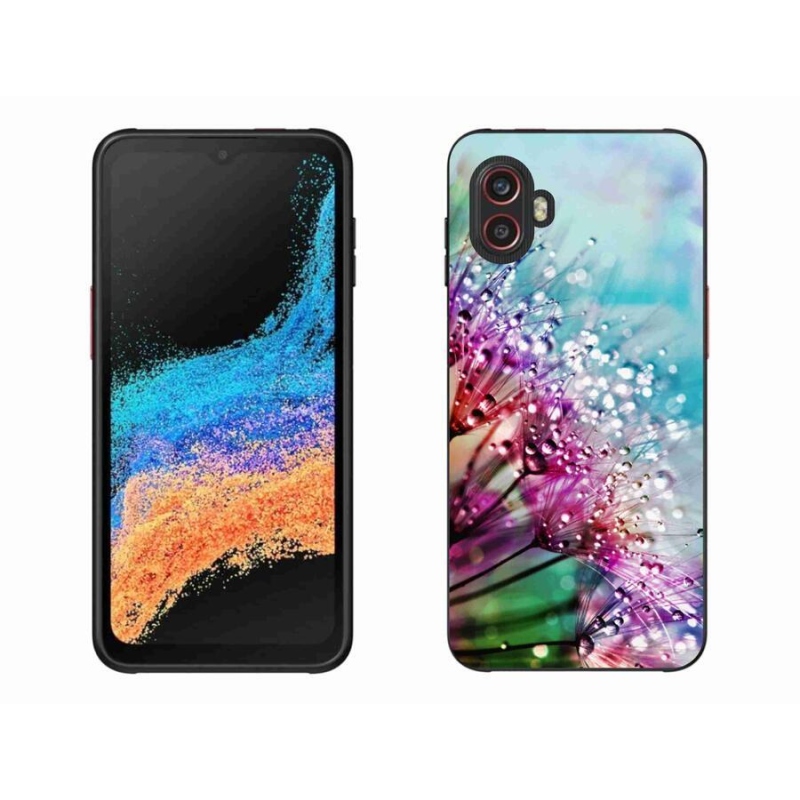 Gélový kryt mmCase na mobil Samsung Galaxy Xcover 6 Pro - farebné kvety