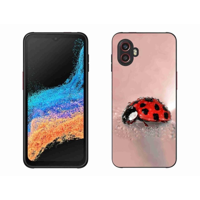 Gélový kryt mmCase na mobil Samsung Galaxy Xcover 6 Pro - lienka