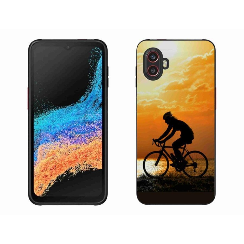 Gélový kryt mmCase na mobil Samsung Galaxy Xcover 6 Pro - cyklovýlet