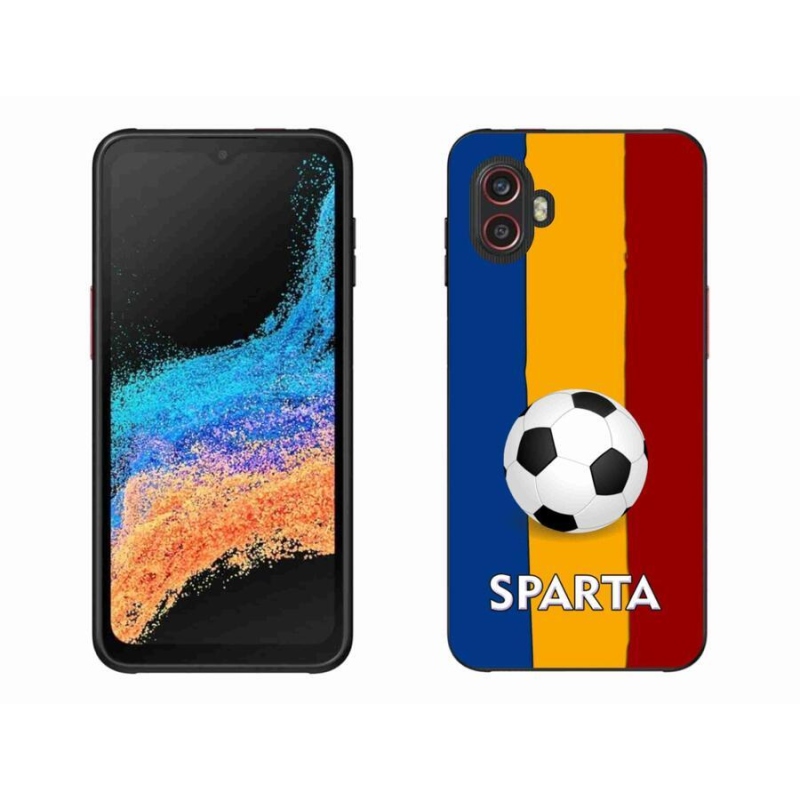 Gélový kryt mmCase na mobil Samsung Galaxy Xcover 6 Pro - futbal 1