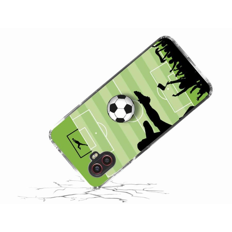 Gélový kryt mmCase na mobil Samsung Galaxy Xcover 6 Pro - futbal 3