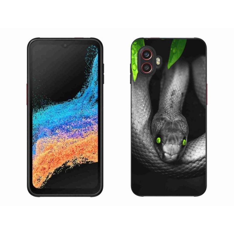 Gélový kryt mmCase na mobil Samsung Galaxy Xcover 6 Pro - had