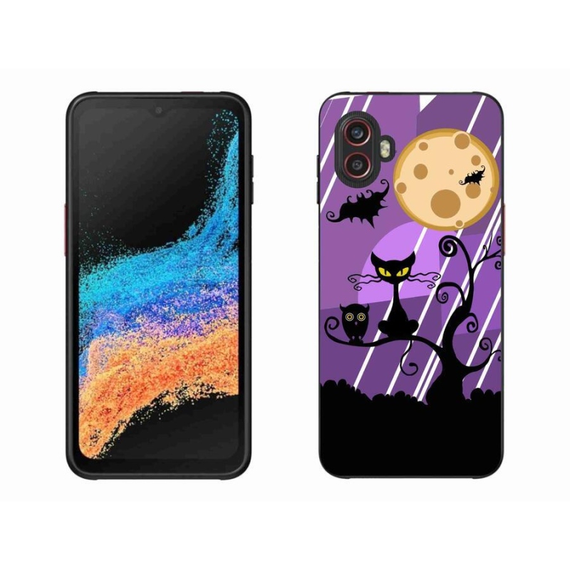 Gélový kryt mmCase na mobil Samsung Galaxy Xcover 6 Pro - halloween